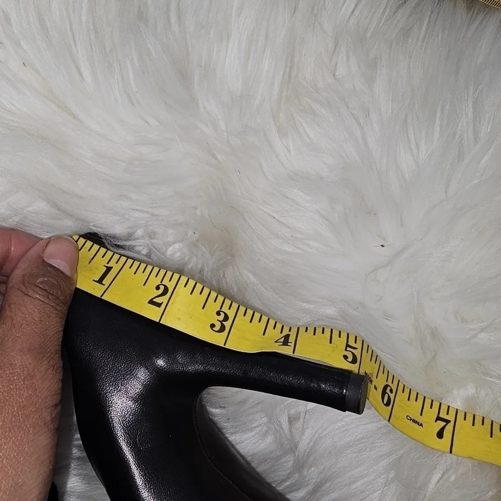 GIUSEPPE Zanotti Design black Mules heels sz 37.5 - Picture 10 of 10